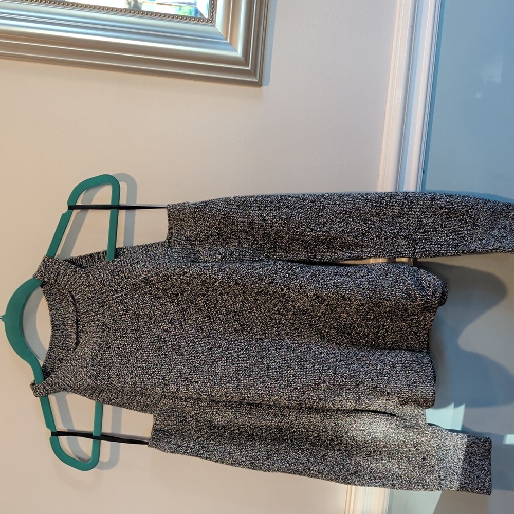 rag & bone Dana Cold Off-the-Shoulder Gray Sweater